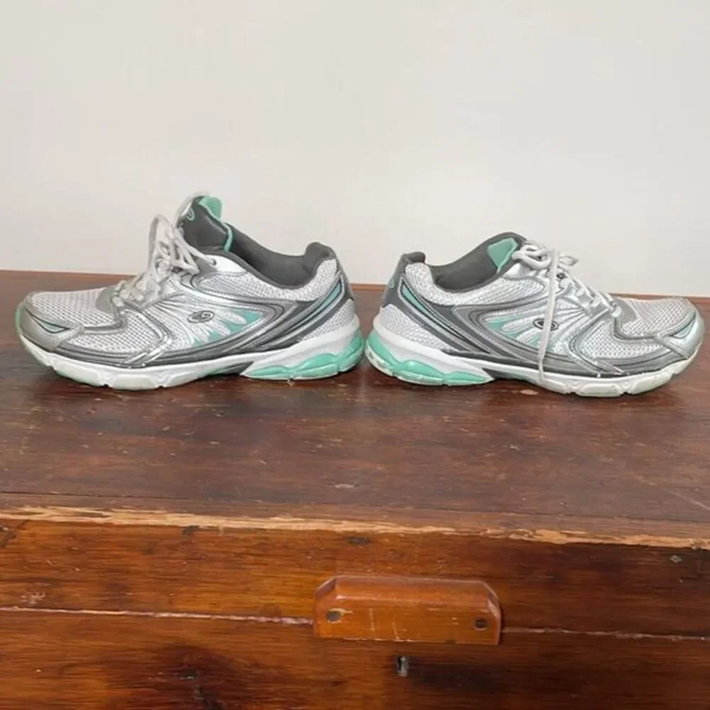 Champion Sneakers‎ Lightweight Running Mint Green White Silver Size 10 At…